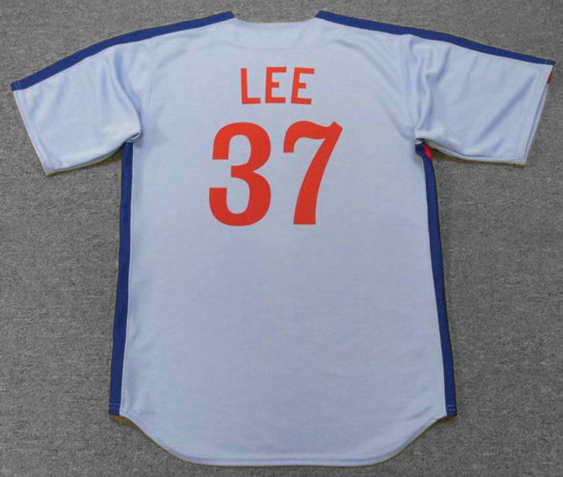 Bill Lee Montreal Expos 1981 Baseball jersey retro stitched fan gear RTJ01770