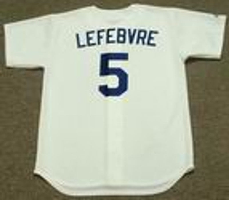 Jim Lefebvre Los Angeles Dodgers 1960s Baseball jersey retro stitched fan gear RTJ00553
