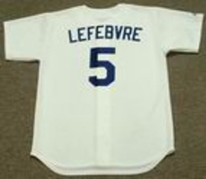 Jim Lefebvre Los Angeles Dodgers 1960s Baseball jersey retro stitched fan gear RTJ00553