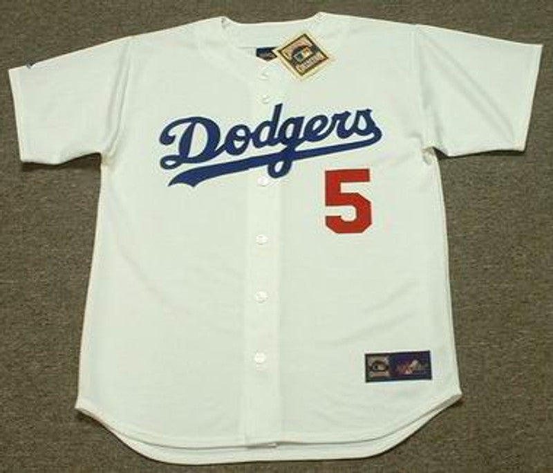 JL LAD 1960s Cooperstown Throwback Stitched Jersey, Vintage Baseball Jersey, Retro Sewn Jersey