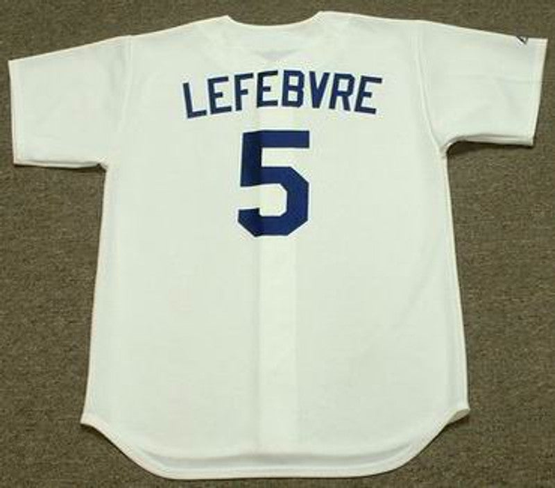 JL LAD 1960s Cooperstown Throwback Stitched Jersey, Vintage Baseball Jersey, Retro Sewn Jersey