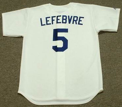Jim Lefebvre Los Angeles Dodgers 1960s Baseball jersey retro stitched fan gear RTJ00553