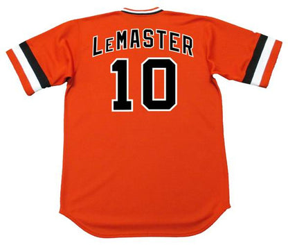 Johnnie Lemaster San Francisco Giants 1978 Baseball jersey retro stitched fan gear RTJ00390