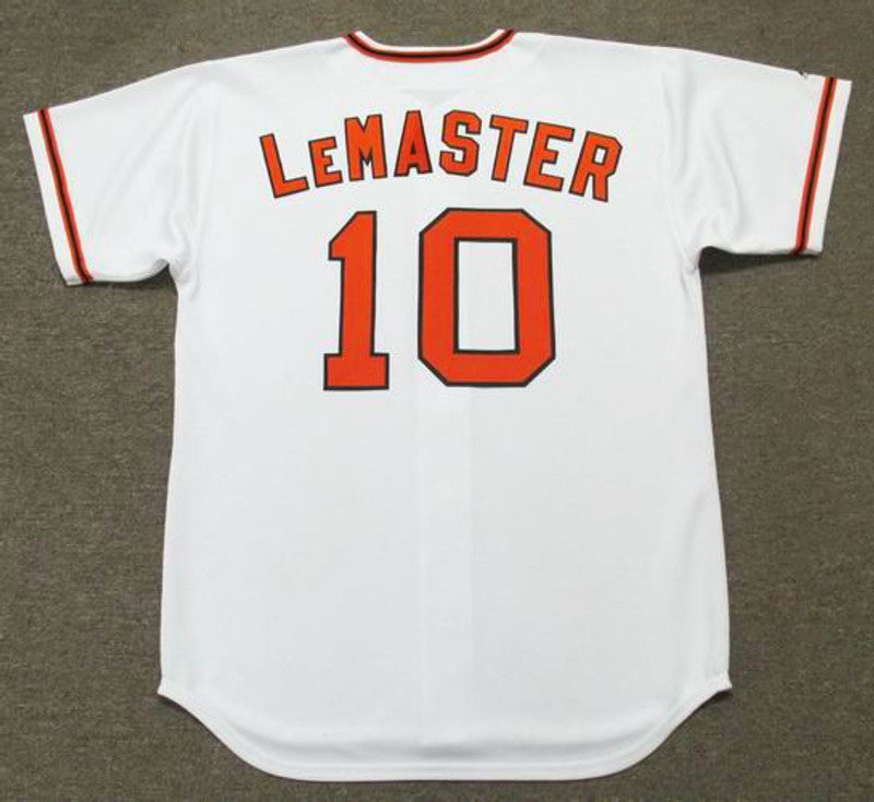 Johnnie Lemaster San Francisco Giants 1976 Baseball jersey retro stitched fan gear RTJ00391