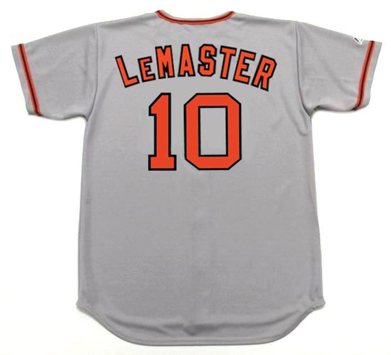 Johnnie Lemaster San Francisco Giants 1976 Baseball jersey retro stitched fan gear RTJ00392