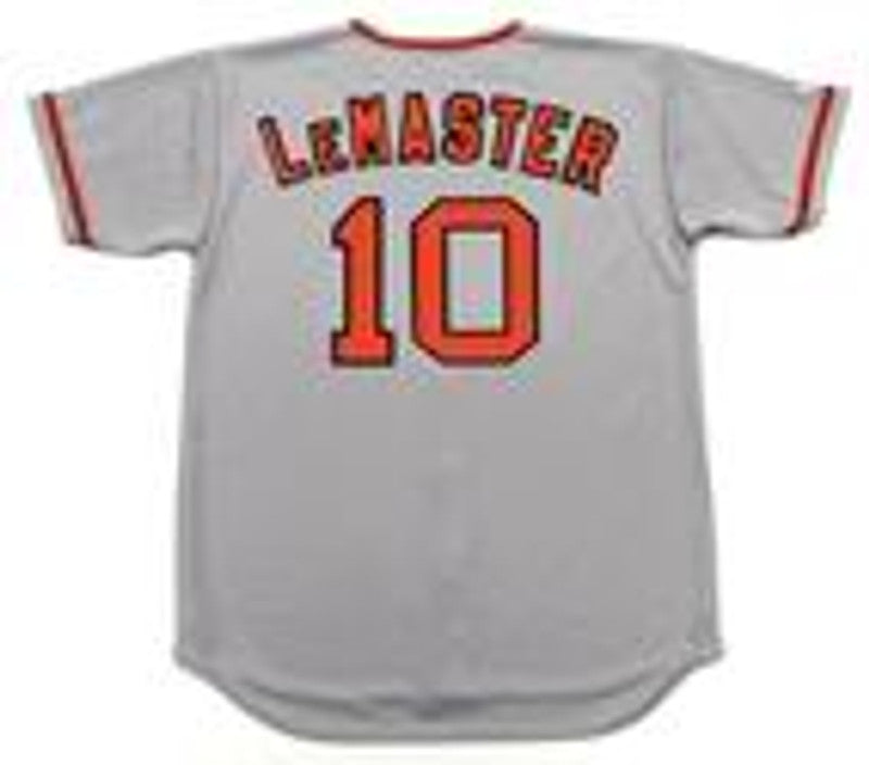 JL SFG 1976 Cooperstown Away Stitched Jersey, Vintage Baseball Jersey, Retro Sewn Jersey