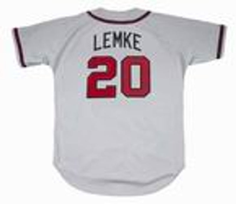 Mark Lemke Atlanta Braves 1995 Baseball jersey retro stitched fan gear RTJ00026