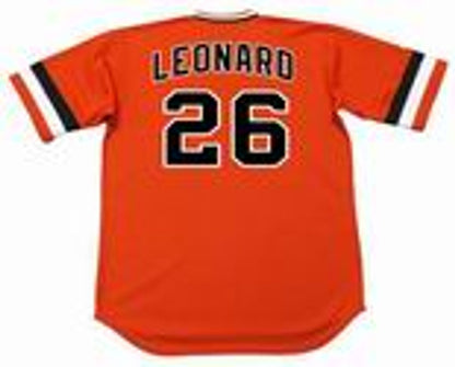 Jeffrey Leonard San Francisco Giants 1982 Baseball jersey retro stitched fan gear RTJ00615