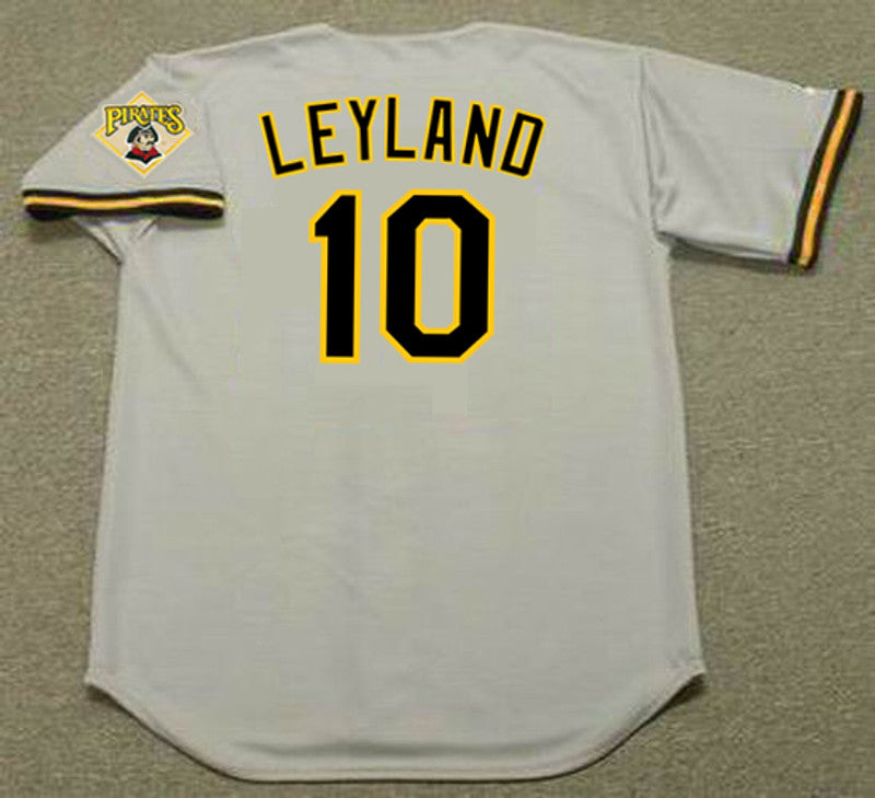 Jim Leyland Pittsburgh Pirates 1992 Baseball jersey retro stitched fan gear RTJ00552