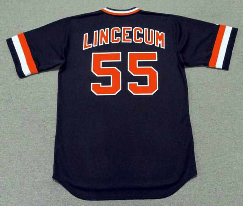 TL SFG 1980s Cooperstown Away Baseball Stitched Jersey, Vintage Baseball Jersey, Retro Sewn Jersey