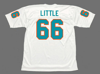 Miami Dolphins Larry Little 1972 Throwback Football Jersey product image