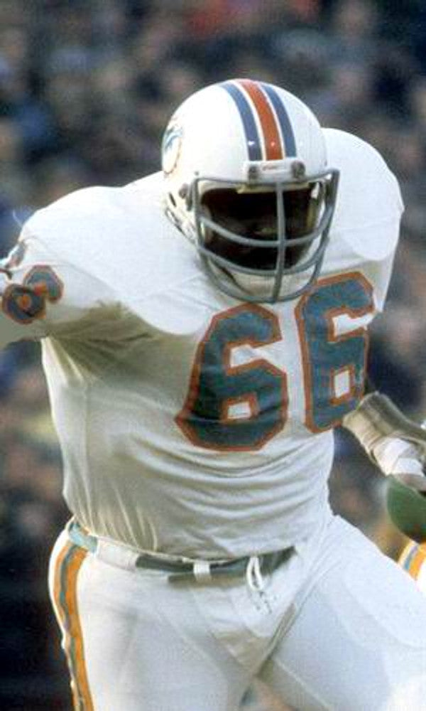 Miami Dolphins Larry Little 1972 Throwback Football Jersey product image