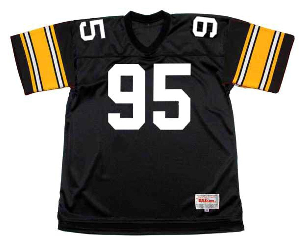 Pittsburgh Steelers Greg Lloyd 1989 Home Throwback Football Jersey product image