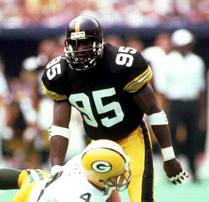 Pittsburgh Steelers Greg Lloyd 1989 Home Throwback Football Jersey product image