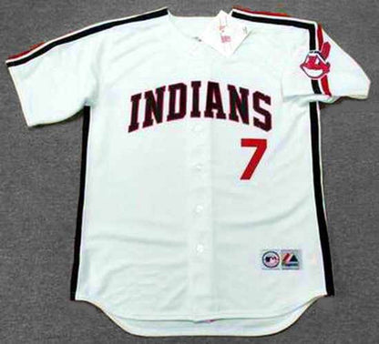 Kenny Lofton Cleveland Indians 1993 Baseball jersey retro stitched fan gear RTJ00238
