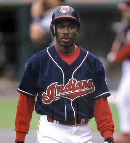 Cleveland Indians Cleveland Indians 1990s Baseball jersey retro stitched fan gear RTJ01375