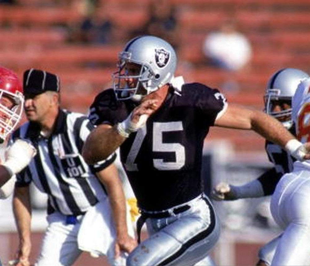 Los Angeles Raiders Howie Long 1983 Home Throwback Football Jersey product image