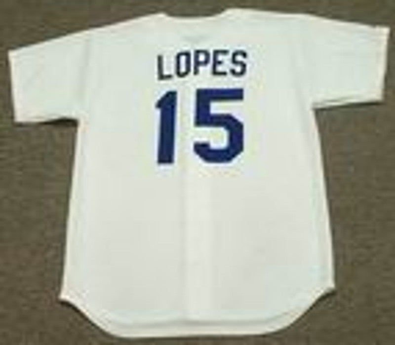 Davey Lopes Los Angeles Dodgers 1981 Baseball jersey retro stitched fan gear RTJ01232