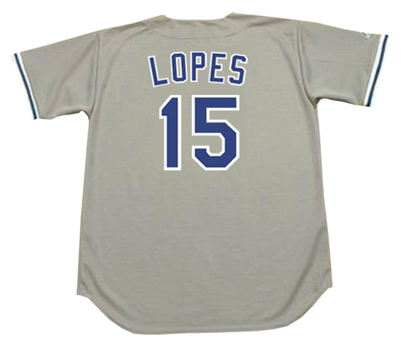 DL LAD 1981 Away Baseball Throwback Stitched Jersey, Vintage Baseball Jersey, Retro Sewn Jersey
