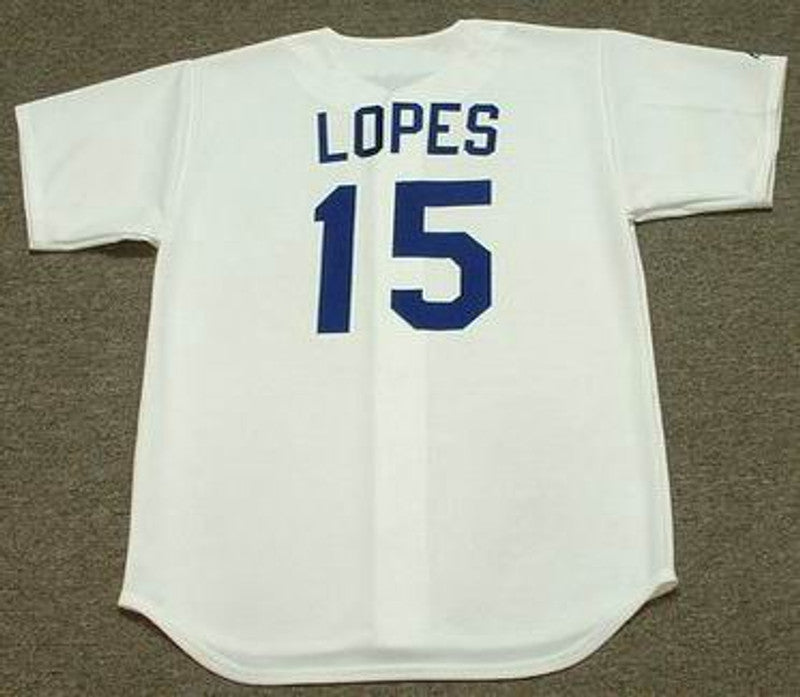 Davey Lopes Los Angeles Dodgers 1981 Baseball jersey retro stitched fan gear RTJ01232