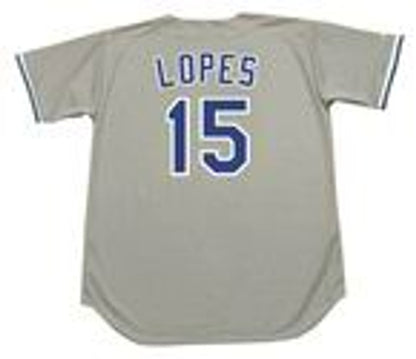 Davey Lopes Los Angeles Dodgers 1981 Baseball jersey retro stitched fan gear RTJ01233