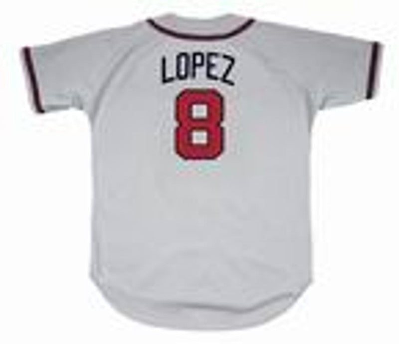Javier Lopez Atlanta Braves 1995 Baseball jersey retro stitched fan gear RTJ00641
