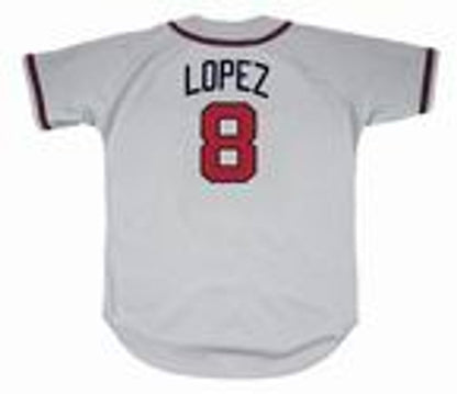 Javier Lopez Atlanta Braves 1995 Baseball jersey retro stitched fan gear RTJ00641
