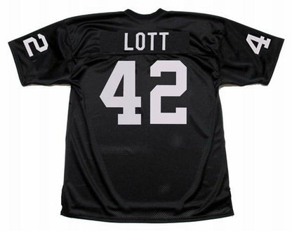 Los Angeles Raiders Ronnie Lott 1991 Home Throwback Football Jersey product image