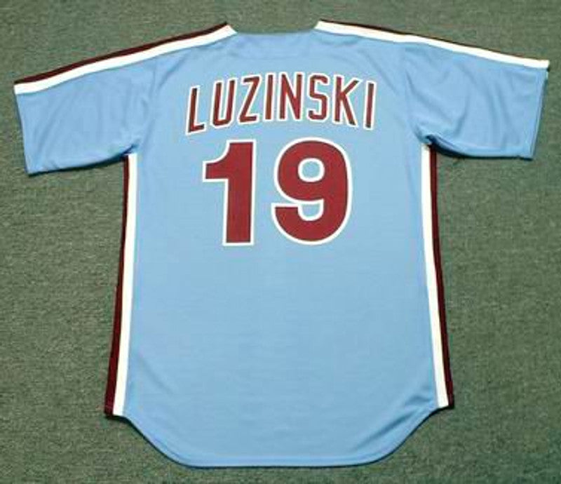Greg Luzinski Philadelphia Phillies 1980 Baseball jersey retro stitched fan gear RTJ00803
