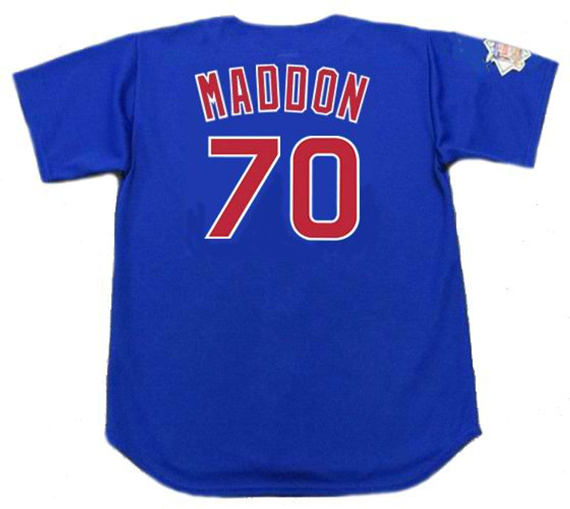 Joe Maddon Chicago Cubs 2016 Baseball jersey retro stitched fan gear RTJ00483