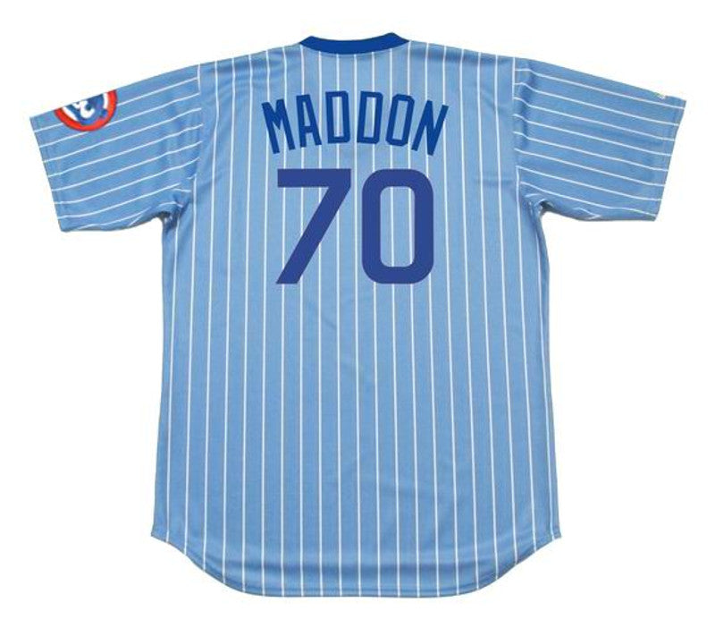 Joe Maddon Chicago Cubs 1980s Baseball jersey retro stitched fan gear RTJ00484
