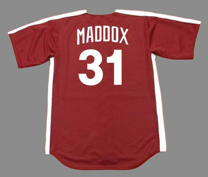 Garry Maddox Philadelphia Phillies 1979 Baseball jersey retro stitched fan gear RTJ00913