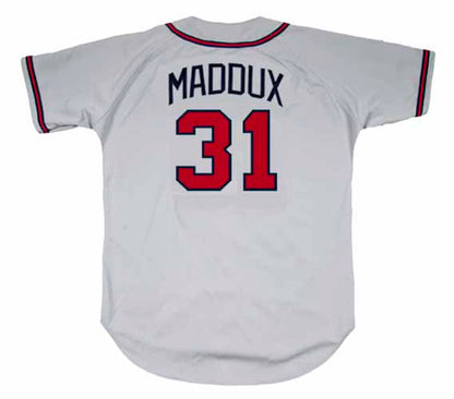 Greg Maddux Atlanta Braves 1995 Baseball jersey retro stitched fan gear RTJ00800