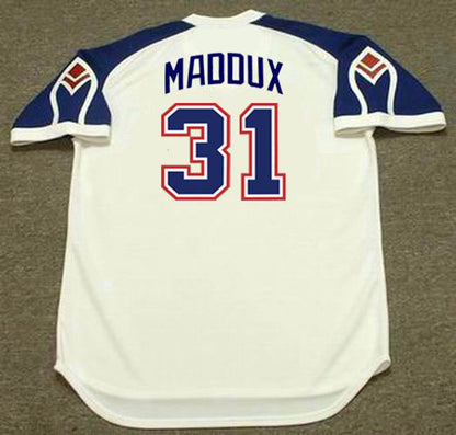 Greg Maddux Atlanta Braves 1970s Baseball jersey retro stitched fan gear RTJ00801