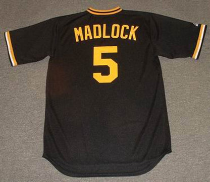 Bill Madlock Pittsburgh Pirates 1982 Baseball jersey retro stitched fan gear RTJ01765