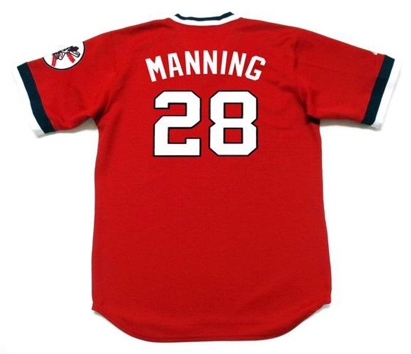 RM CI 1975 Cooperstown Throwback Stitched Jersey, Vintage Baseball Jersey, Retro Sewn Jersey