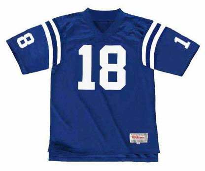 Indianapolis Colts Peyton Manning 1998 Home Throwback Football Jersey product image
