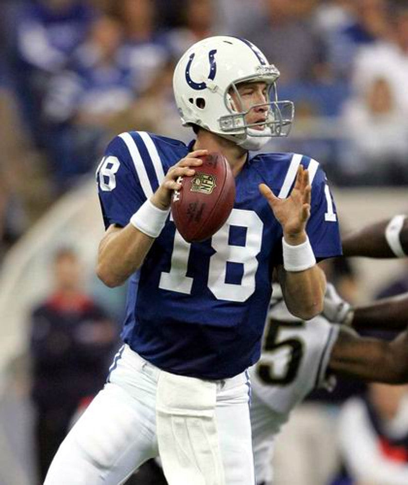 Indianapolis Colts Peyton Manning 1998 Home Throwback Football Jersey product image