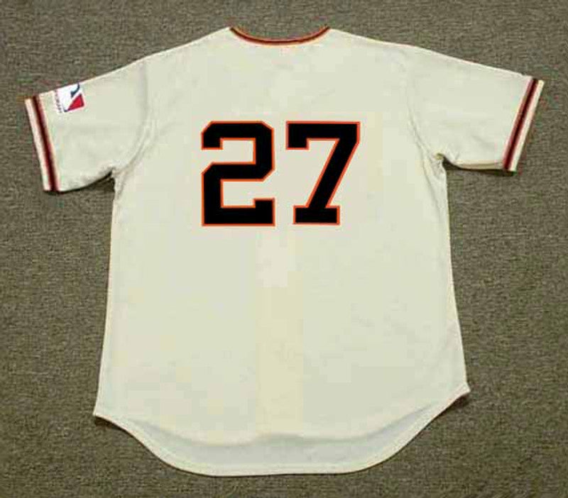 JM SFG 1969 Home Throwback Baseball Stitched Jersey, Vintage Baseball Jersey, Retro Sewn Jersey