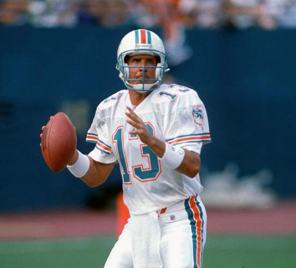 Miami Dolphins Custom Throwback Football Jersey product image
