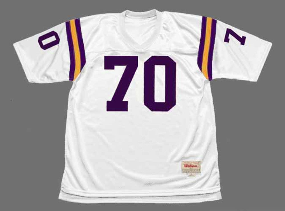 Minnesota Vikings Jim Marshall 1975 Away Throwback Football Jersey product image