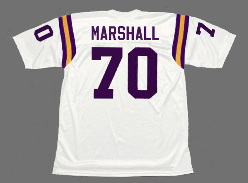 Minnesota Vikings Jim Marshall 1975 Away Throwback Football Jersey product image