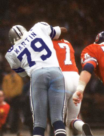 Dallas Cowboys Harvey Martin 1977 Throwback Football Jersey product image