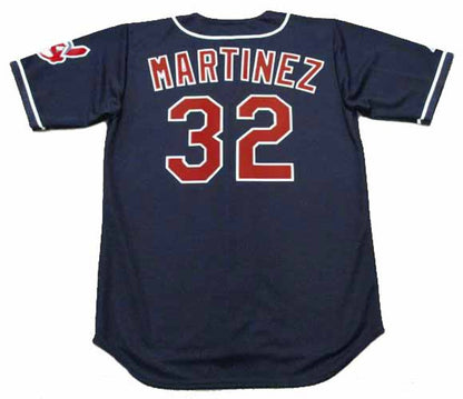 Dennis Martinez Cleveland Indians 1995 Baseball jersey retro stitched fan gear RTJ01170