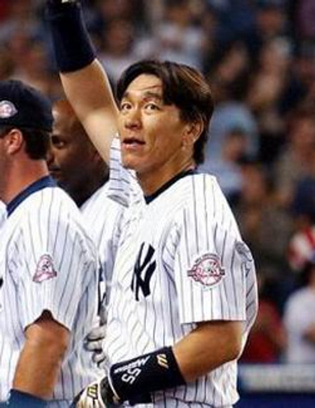 Hideki Matsui New York Yankees 2003 Baseball jersey retro stitched fan gear RTJ00756