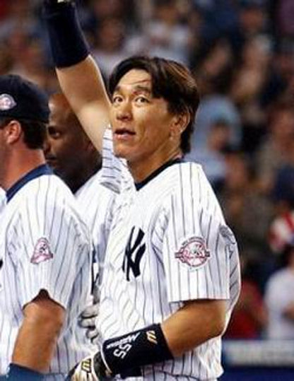 Hideki Matsui New York Yankees 2003 Baseball jersey retro stitched fan gear RTJ00756