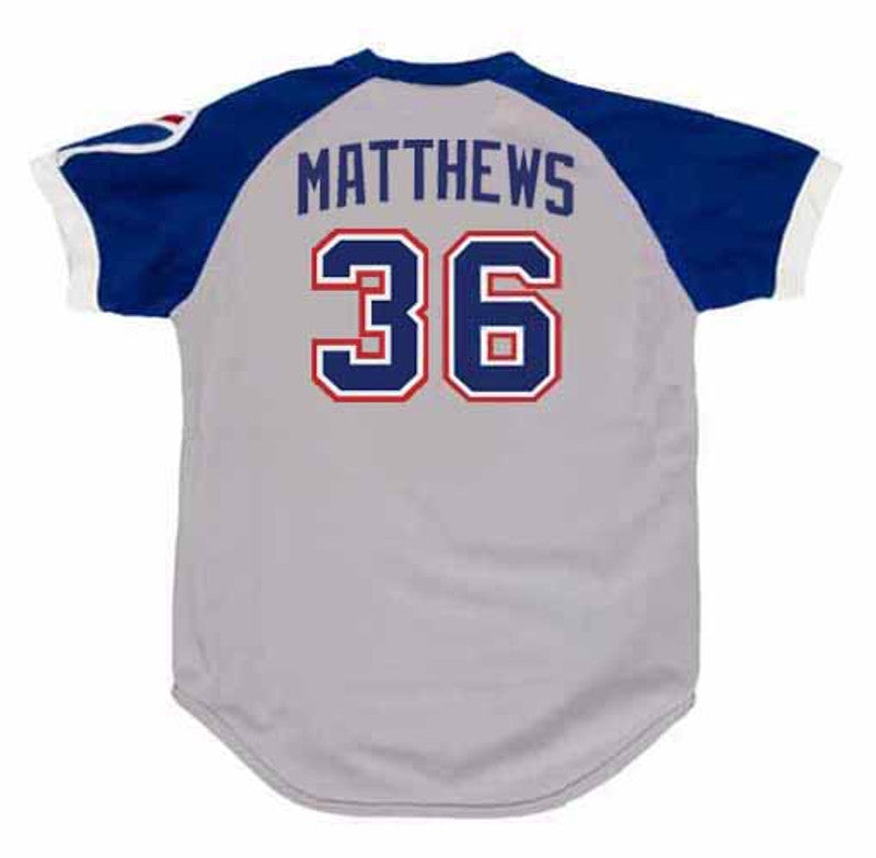 Gary Matthews Atlanta Braves 1979 Baseball jersey retro stitched fan gear RTJ00890