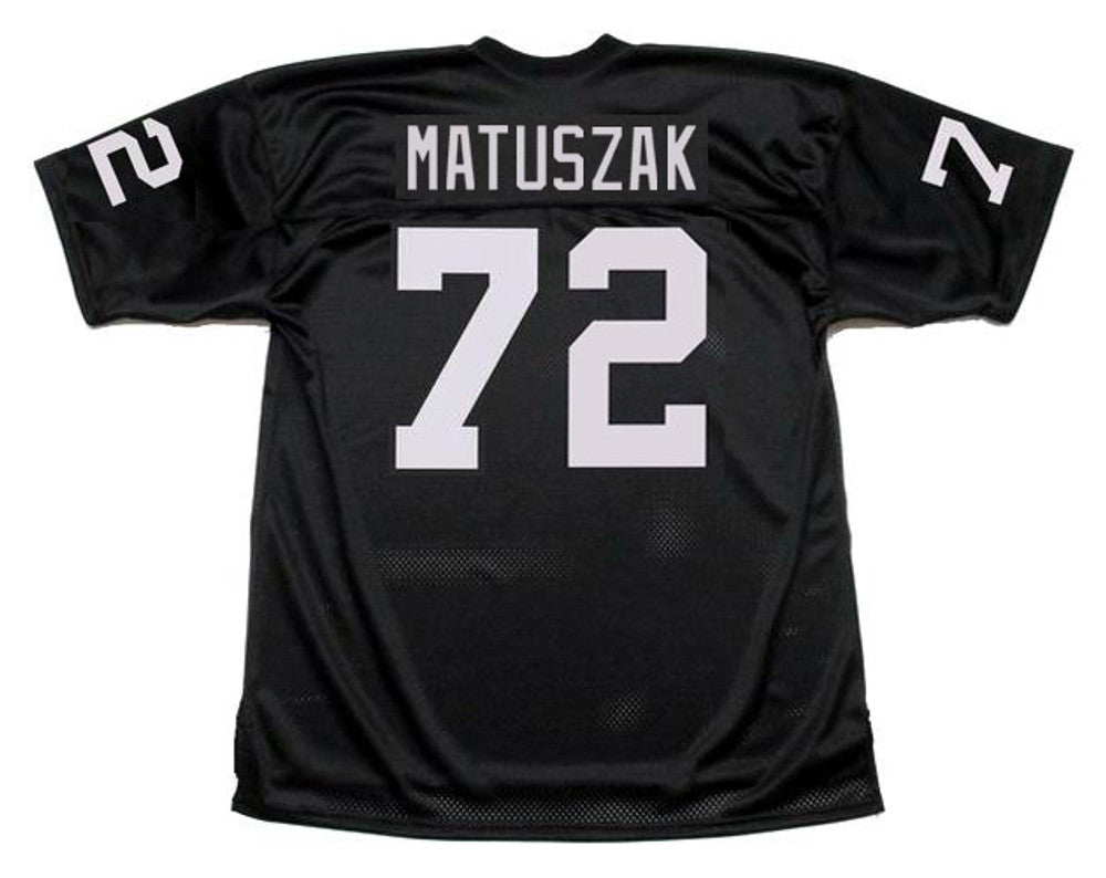 Oakland Raiders John Matuszak 1976 Home Throwback Football Jersey product image