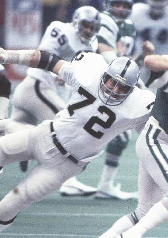 Oakland Raiders John Matuszak 1976 Away Throwback Football Jersey product image