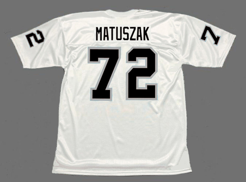 Oakland Raiders John Matuszak 1976 Away Throwback Football Jersey product image
